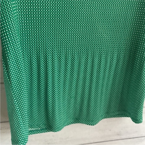 Adrianna Papell Green Polka dots Blouse - Picture 4 of 8